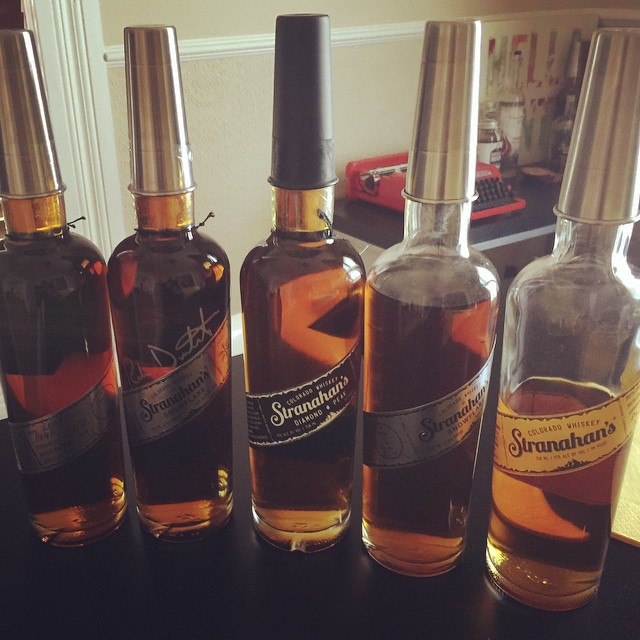 Stranahan’s Family Reunion. 2 different #Snowflake batches, Diamond Peak and regular-delicious.