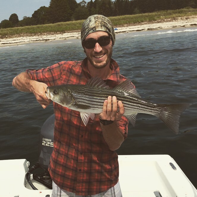 Got a striper!