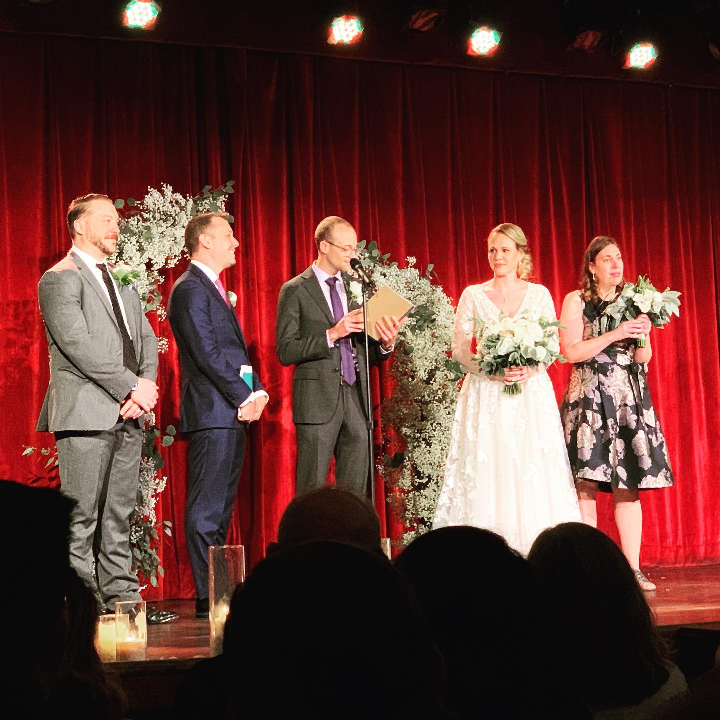 Thoroughly delightful wedding over the weekend. So much fun seeing everyone from NYC and so happy for @brandonlotti and @axaedwards