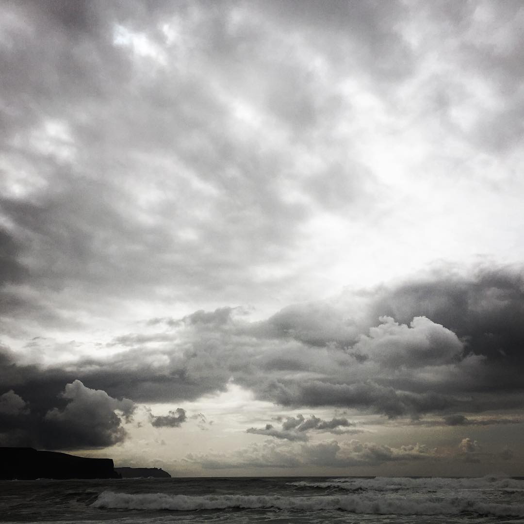 Dramatic #clouds