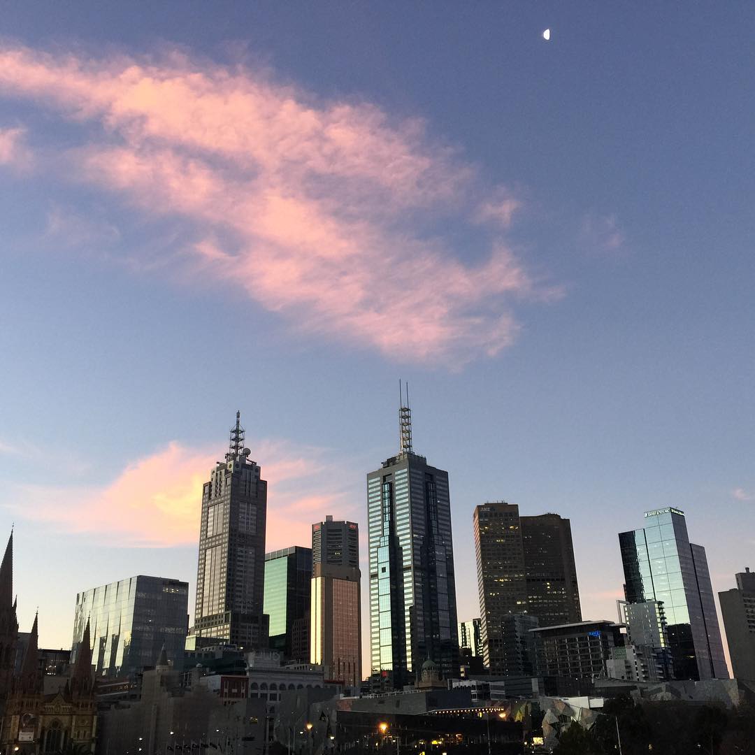 Melbourne. #nofilter