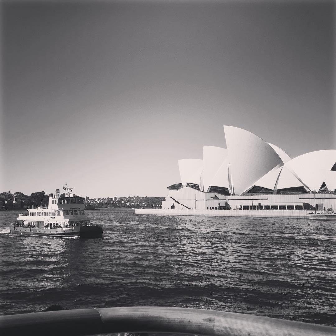 I’m on a boat. #boat #sydneyoperahouse #darlingharbour #sydney