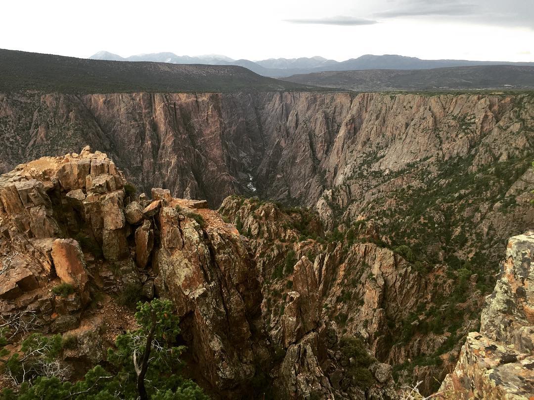 My view rn. #blackcanyonofthegunnison #canyon #colorado