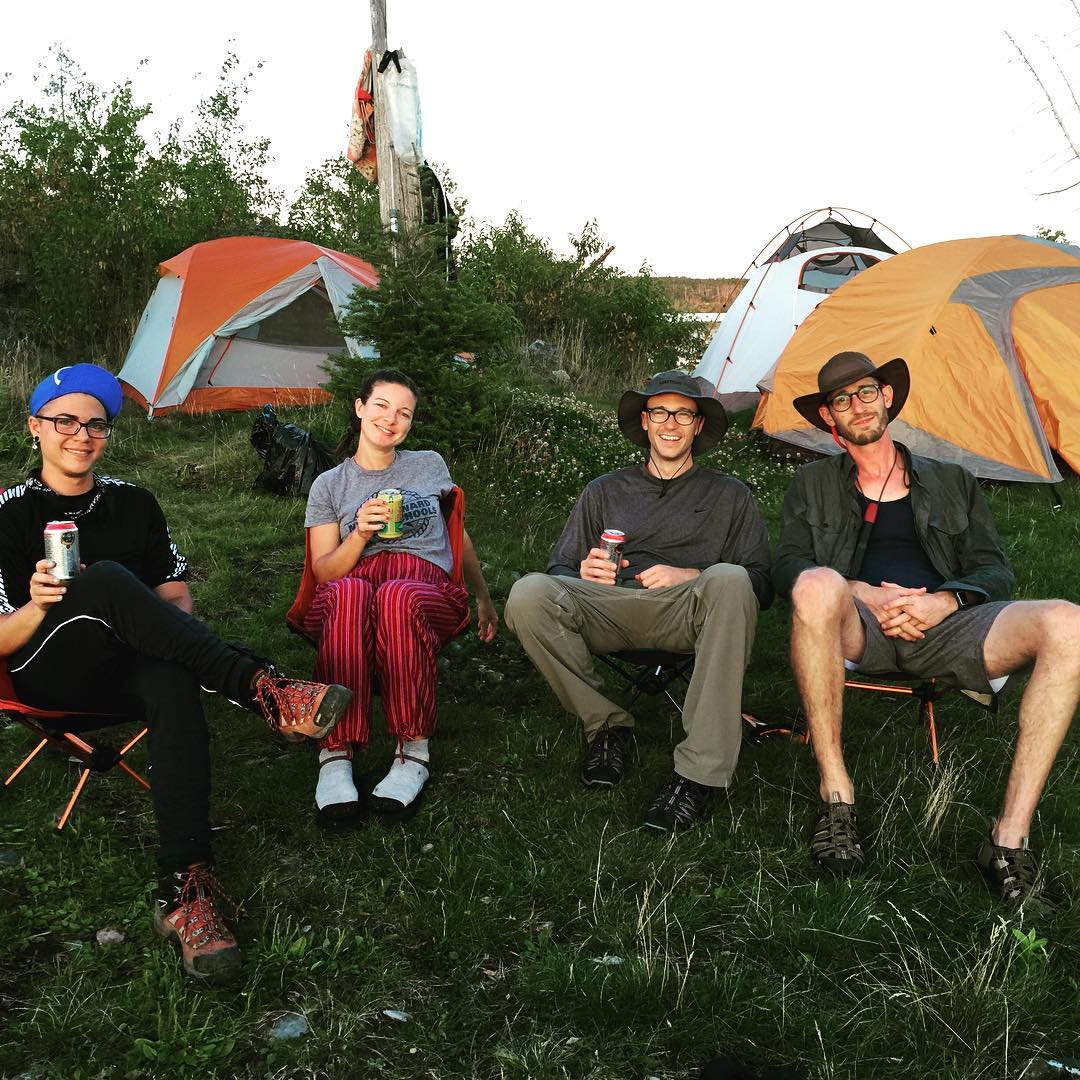 Canoe crew (minus @brandonlotti) #bwca