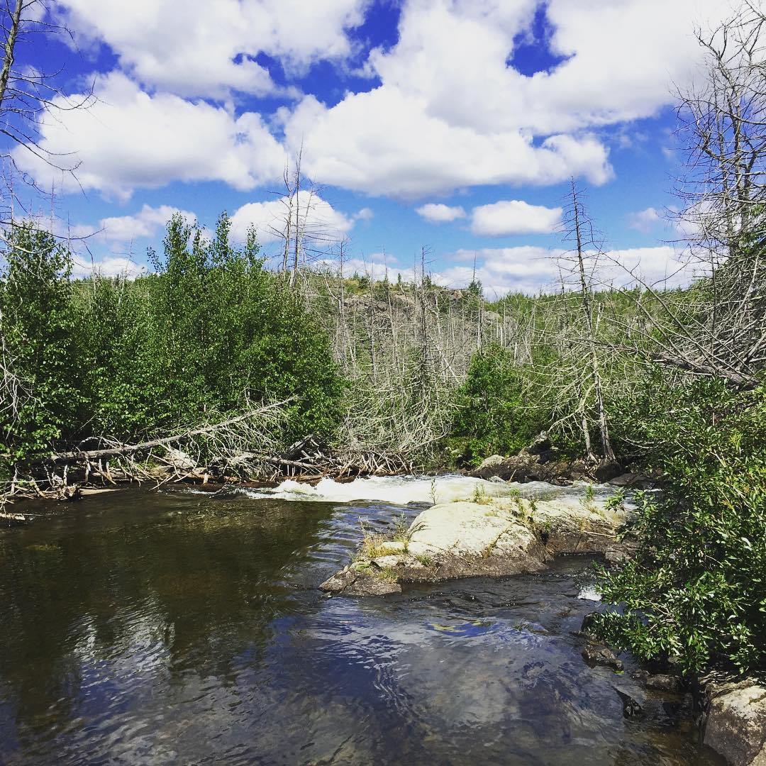 Rapids/waterfall #bwca