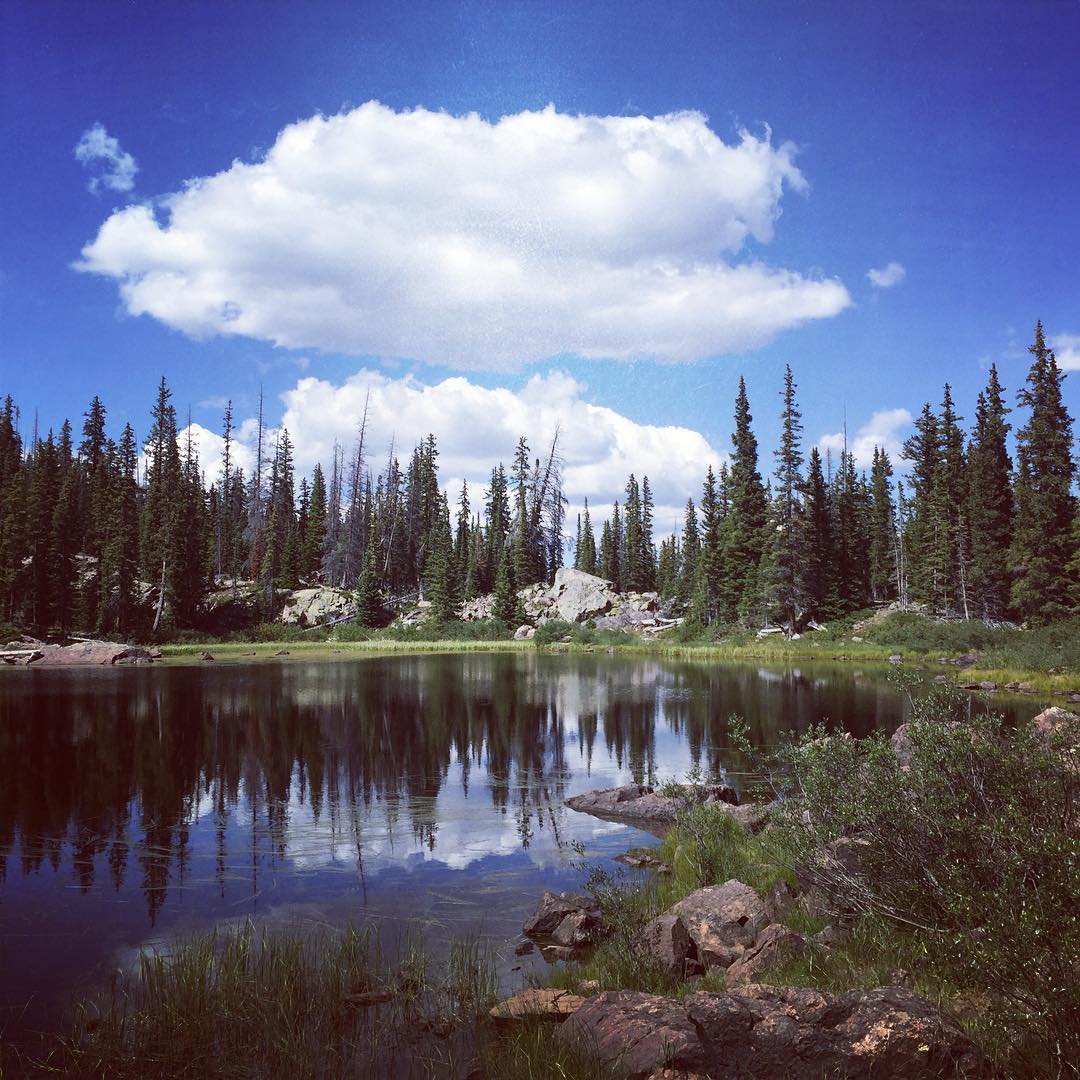 Eaglesmeare Lakes. Gorgeous. #colorado #lake #alpinelake #sabbatical