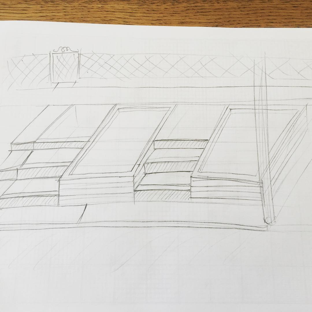 Front verge/right of way scheming. #verge #garden #raisedbeds #steps