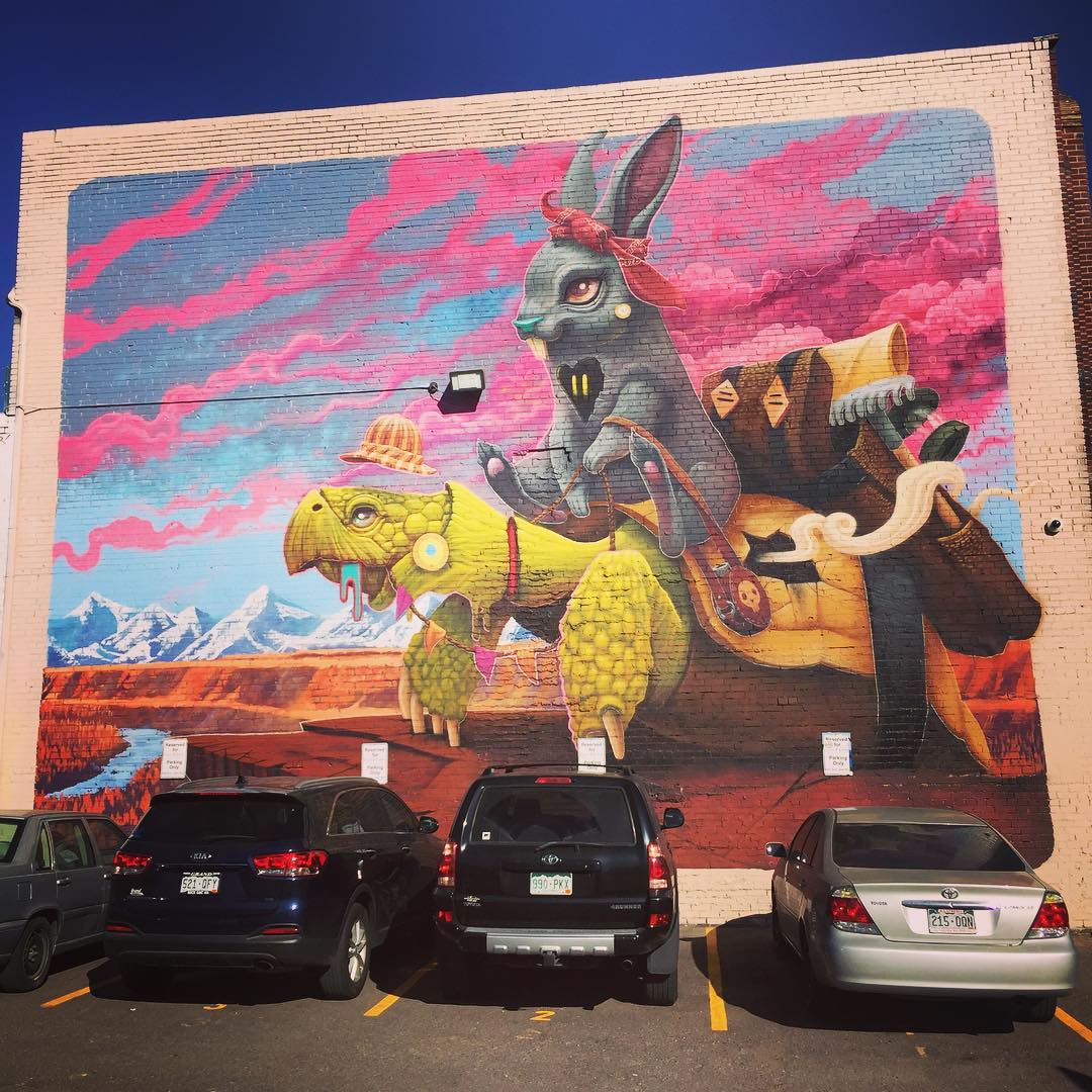 New RiNo art! #art #streetart