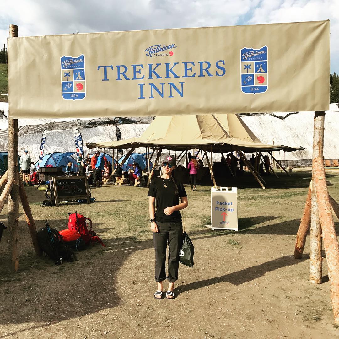Checking in for the #fjallravenclassicusa. Super psyched!