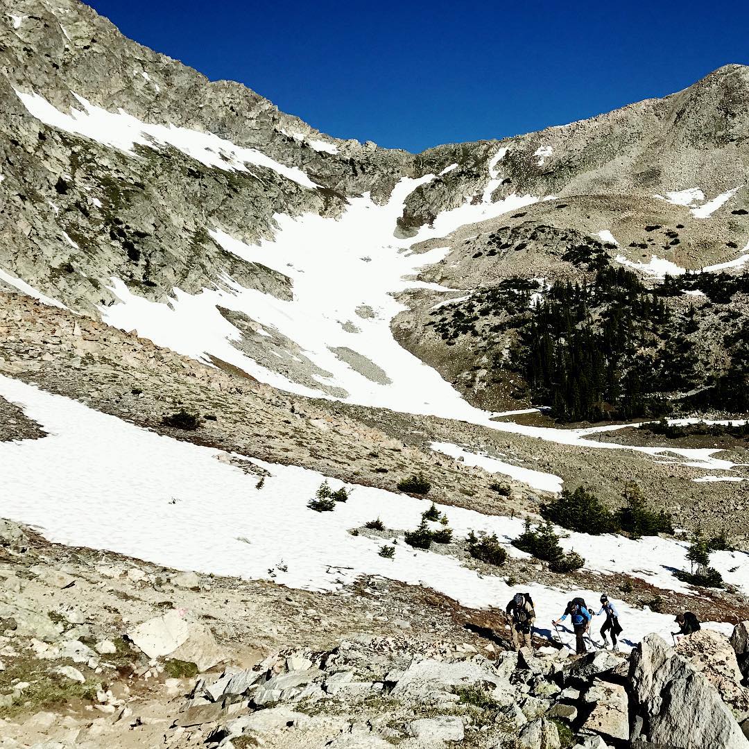 Ascending the bowl #fjallravenclassicusa
