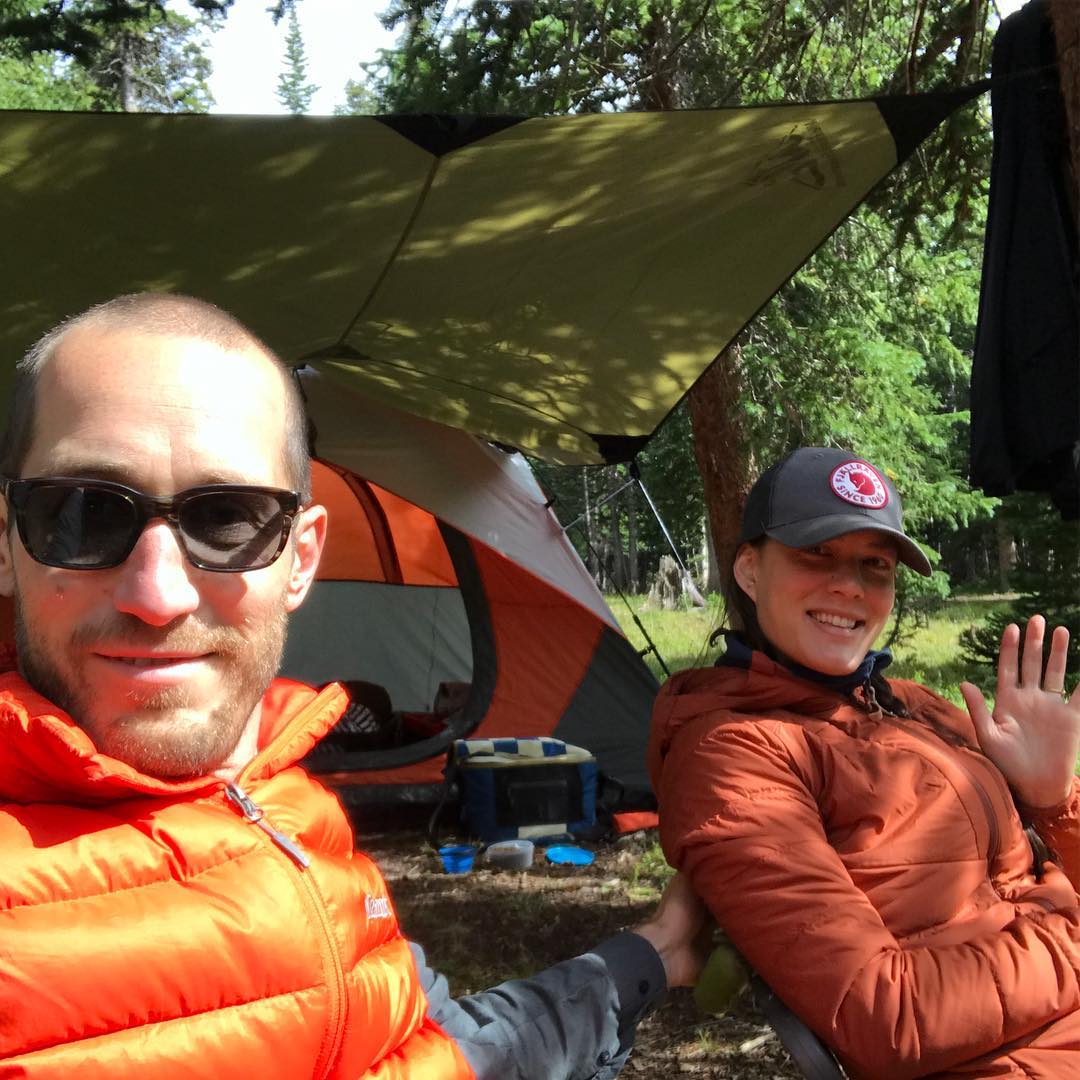 Afternoon beers after a rough 4wd in, plus rain while setting up camp. Birthday weekend for @akires