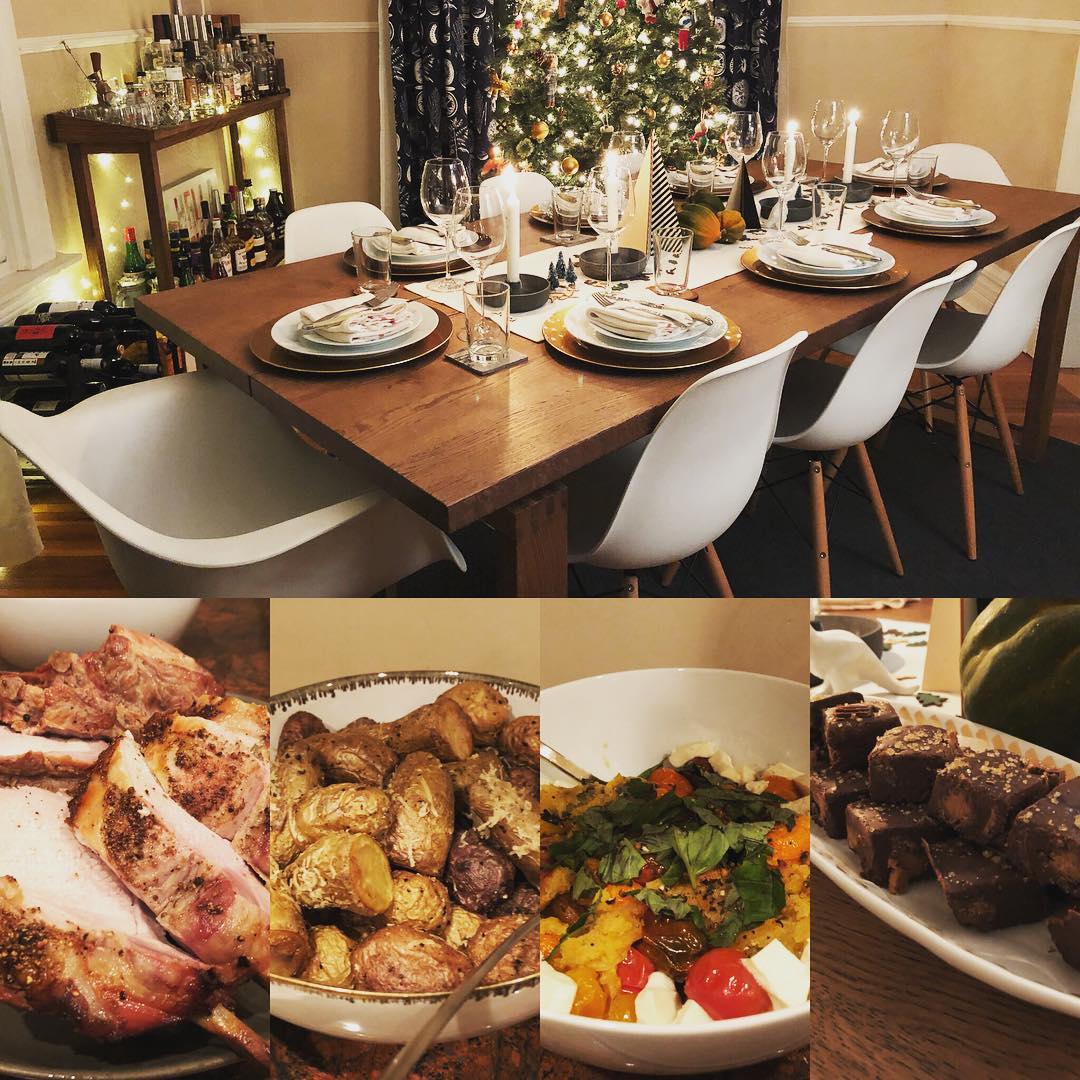 Christmas Eve dinner was spectacular, thanks to @akires