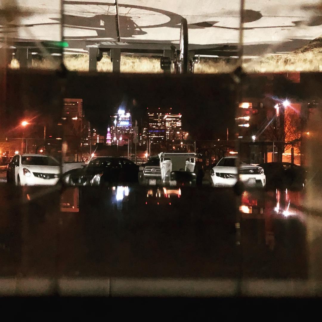 Through the looking glass.
