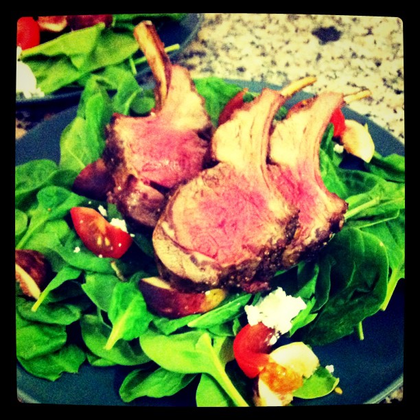 Home-made Rack o’ Lamb
