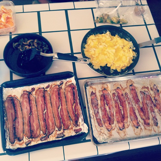 Breakfast for all.