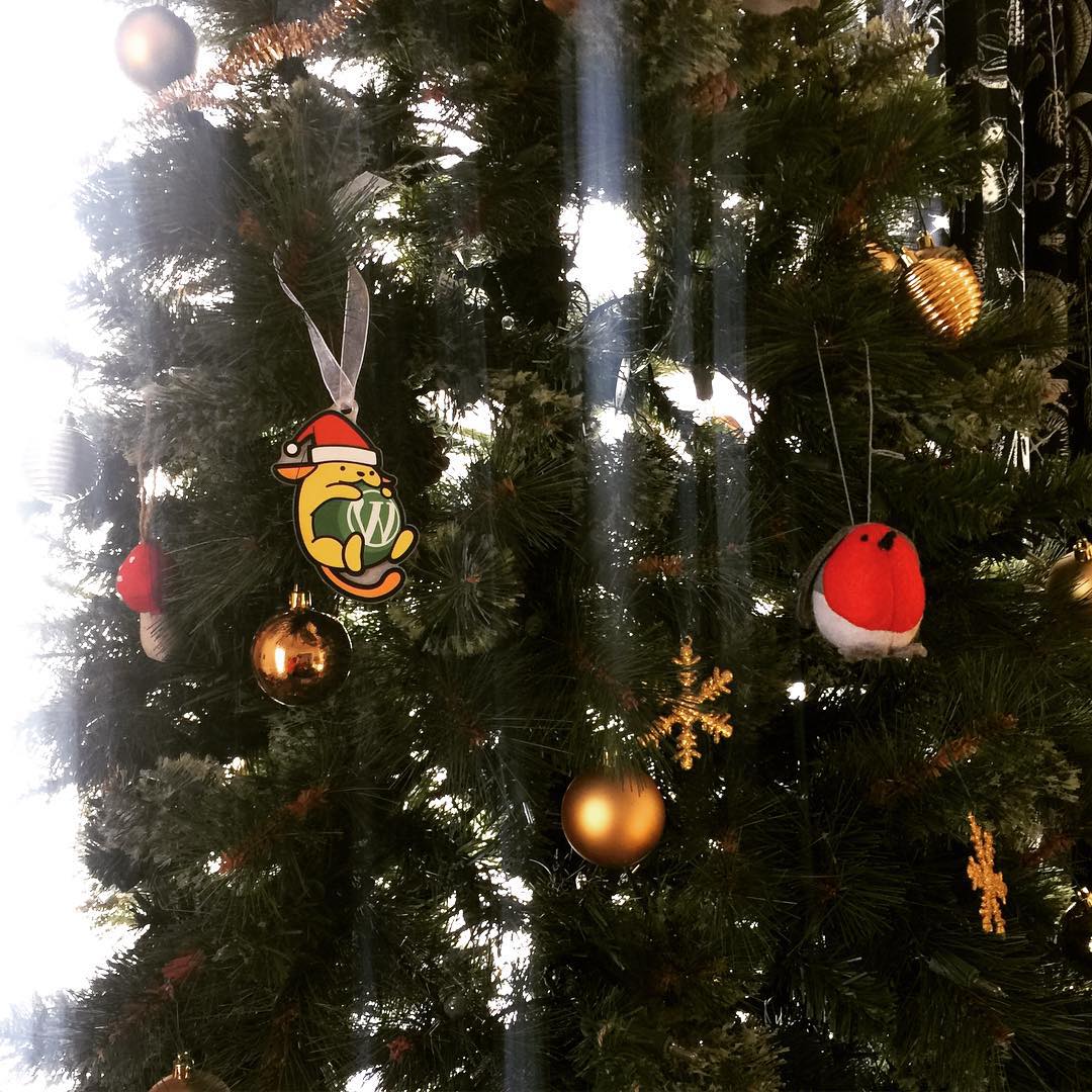 #wapuu chilling in our tree.