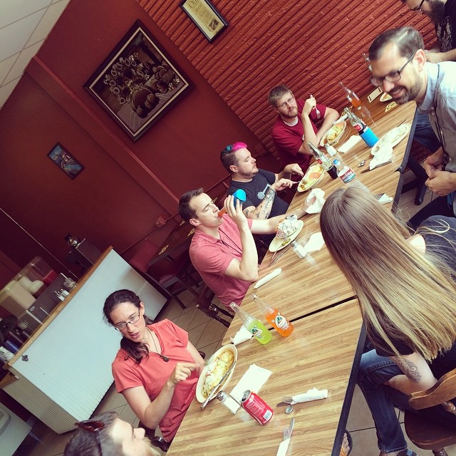 #burritofriday during #dvlpdnvr. Awesome.