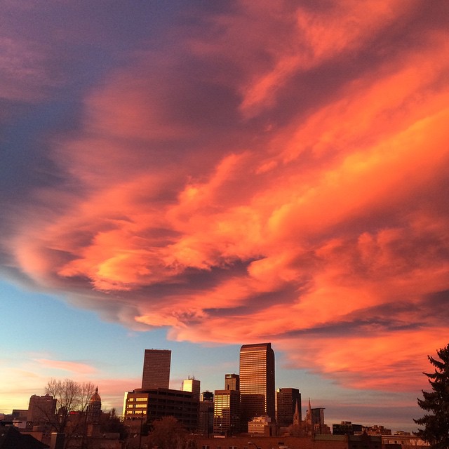 Nice work on the sunset, Colorado!
