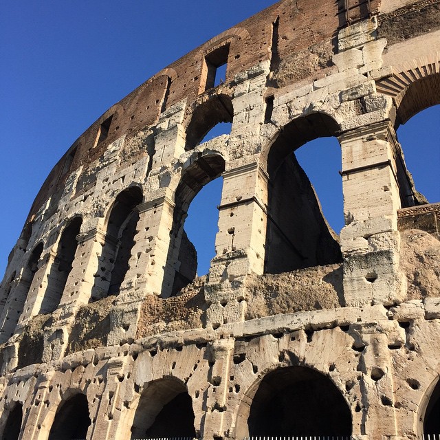 The Colosseum is pretty impressive #nofilter
