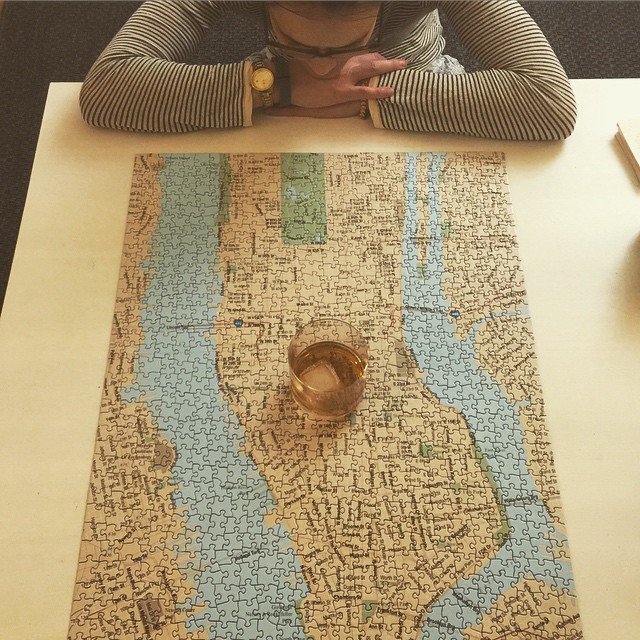 Third annual Christmas Puzzle (NYC) complete!