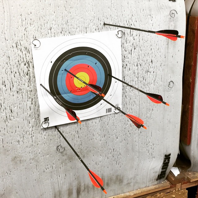 First ever shots at 20 yards.